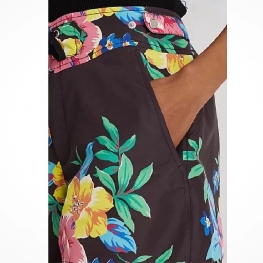Lauren Ralph Lauren shorts plus Womens Tropical Floral Board resort pool 16W
